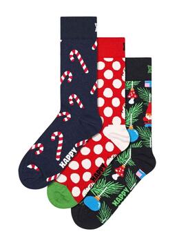 Pack Happy Socks Weihnachtsstrümpfe