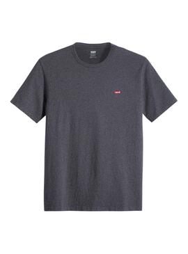 T-Shirt Levis Original Logo Grau für Herren