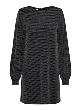 Kleid Only Carol Glitter Silber für Damen