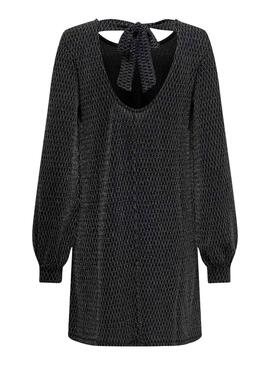 Kleid Only Carol Glitter Silber für Damen