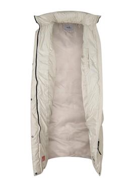 Weste Pepe Jeans Mercy Gepolstert Weiss Damen