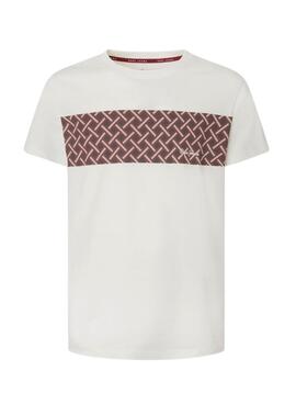 T-Shirt Pepe Jeans Kane Beige für Herren