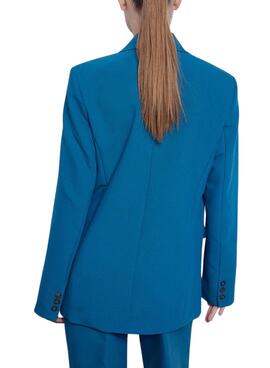 Blazer Vila Viamoni Blau für Damen