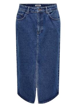 Rock Denim Only Biamjca Midi Medium Blau Damen