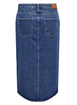 Rock Denim Only Biamjca Midi Medium Blau Damen