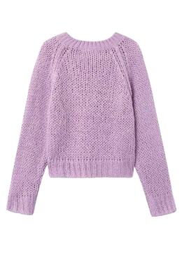 Pullover Name It Menge Boxy Lavendel für Mädchen