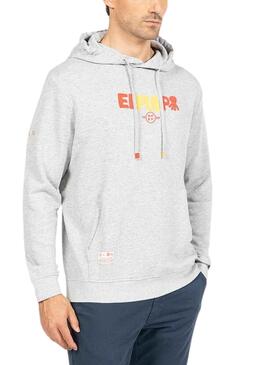 Sweatshirt El Pulpo Schriftzug RFEF Grau für Herren