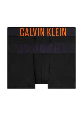 Pack 2 Unterhose Calvin Klein Low Rise Schwarz