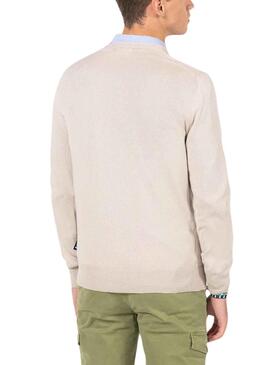 Pullover El Pulpo Arizona Beige für Herren