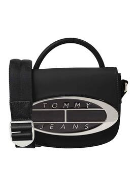 Handtasche Tommy Jeans Ursprung Crossover Schwarz Damen