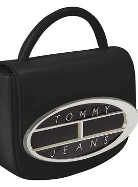Handtasche Tommy Jeans Ursprung Crossover Schwarz Damen