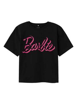 T-Shirt Name It Dalina Barbie Schwarz für Mädchen