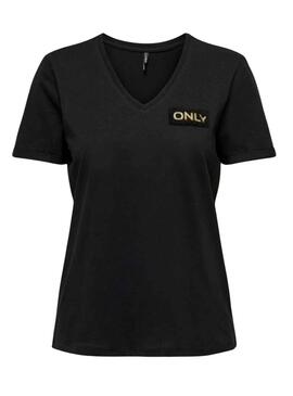 T-Shirt Only Nori Schwarz für Damen
