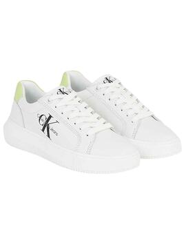 Sneakers Calvin Klein Chunky Cupsol Weiss Damen