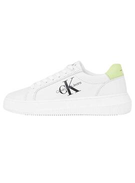 Sneakers Calvin Klein Chunky Cupsol Weiss Damen