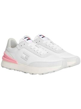 Sneakers Tommy Jeans Rech Runner Weiss Damen