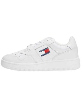 Sneakers Tommy Jeans Retro Korb Weiss Damen