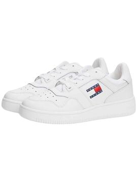 Sneakers Tommy Jeans Retro Korb Weiss Damen