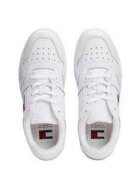 Sneakers Tommy Jeans Retro Korb Weiss Damen