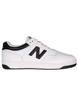 Sneakers New Balance BB480 Weiss und Schwarz