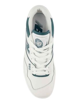 Sneakers New Balance BBW550 Grün und Weiss