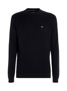 Pullover Calvin Klein Jeans Basic Schwarz für Herren