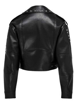 Jacke Only Biker Sia Schwarz Tachuelas