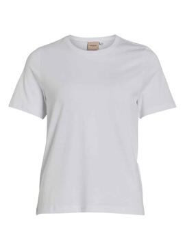 T-Shirt Vila Messgeräte Weiss für Damen
