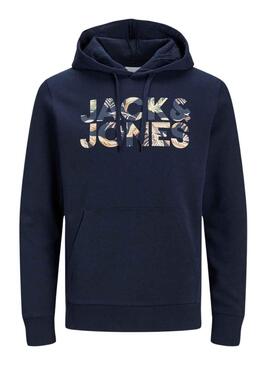 Sweatshirt Jack & Jones Jeff Marineblau für Herren