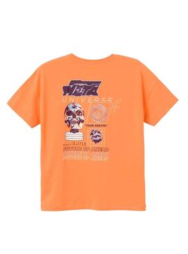 T-Shirt Name It Talg Orange für Junge