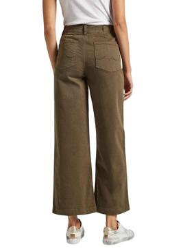 Hose Culotte Pepe Jeans Tania Grün für Damen