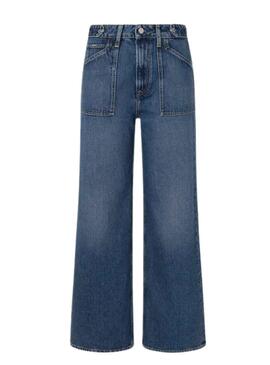 Hose Jeans Pepe Jeans Wide Bein für Damen