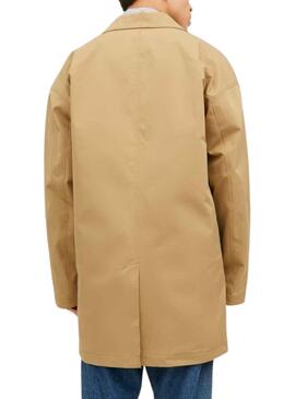 Trenchcoat Jack & Jones Crease Mac Beige Herren