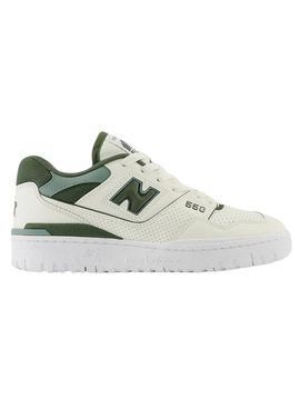 Sneakers New Balance BB550 Weiss Grün Damen