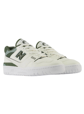 Sneakers New Balance BB550 Weiss Grün Damen