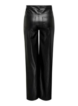 Hose Only Madison Max Wide Schwarz für Damen