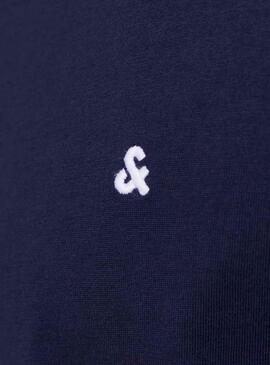 T-Shirt Jack & Jones Paulos Marineblau für Herren