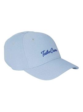 Mütze Pieces Mone Cap Blau für Damen