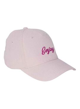 Mütze Pieces Mone Cap Rosa für Damen