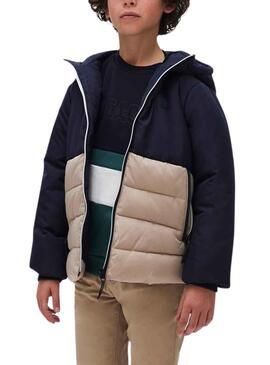 Jacke Mayoral Kombinierter Marineblau Beige Junge