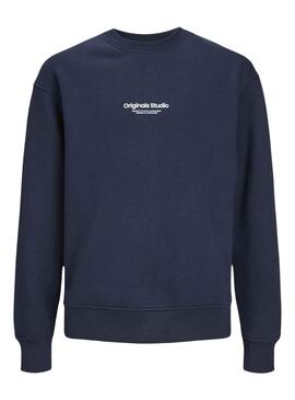 Sweatshirt Jack & Jones Verterbro Blau für Junge 