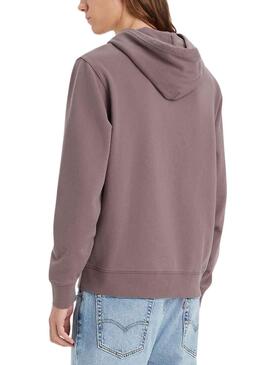 Sweatshirt Levis Original Hoodie Braun für Herren