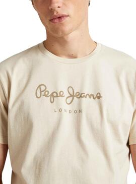 T-Shirt Pepe Jeans Eggo Marineblau für Herren