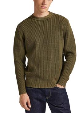 Pullover Pepe Jeans Maxwell Grün für Herren