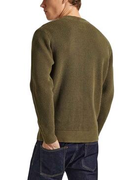 Pullover Pepe Jeans Maxwell Grün für Herren