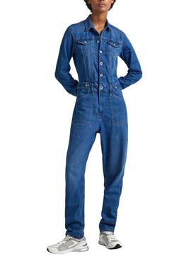 Jumpsuit Largo Pepe Jeans Denim für Damen