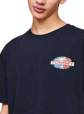 T-Shirt Tommy Jeans Boardsports Marineblau Herren
