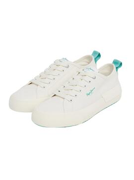 Sneakers Pepe Jeans Allen Band Weiß für Damen