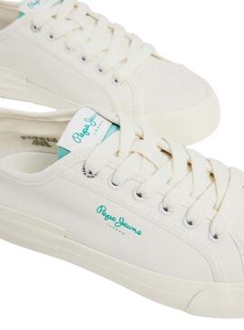 Sneakers Pepe Jeans Allen Band Weiss für Damen