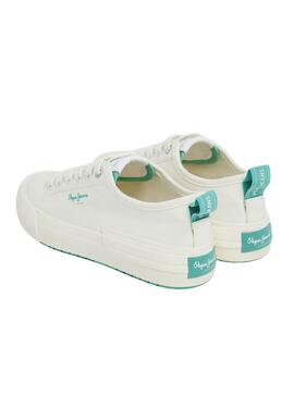 Sneakers Pepe Jeans Allen Band Weiß für Damen